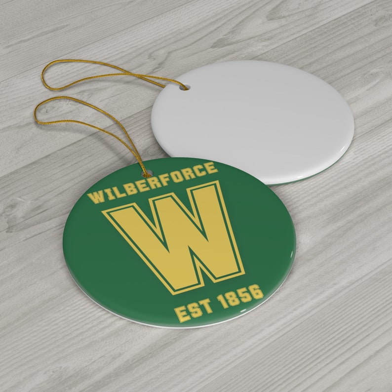 Wilberforce University Ceramic Ornament 107 HBCU Etsy