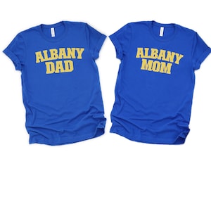 Albany State University Personalized Family Unisex Jersey Short Sleeve Tee - Mom, Dad, Aunt, Grandma, Grandpa Shirt - ASU Homecoming