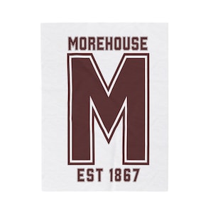 Morehouse College Plush Blanket - 107 HBCU