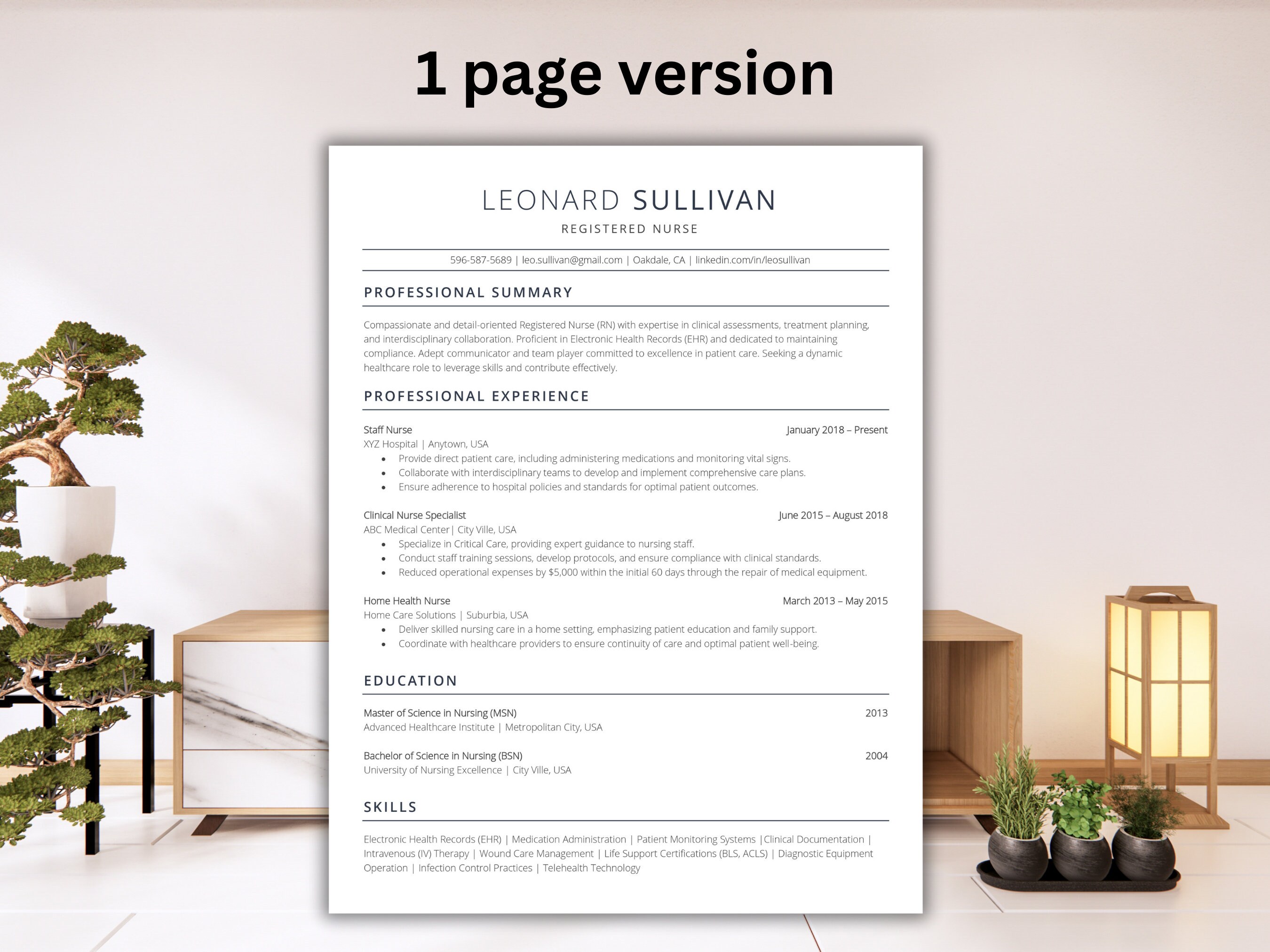 ATS Friendly Resume Template Word - Il Fullxfull.5609725571 Bcww 