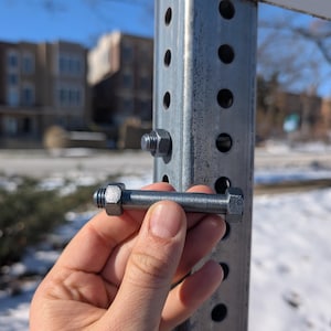Sign post bolt - realistic 3d printed geocache with log - ready to be hidden!