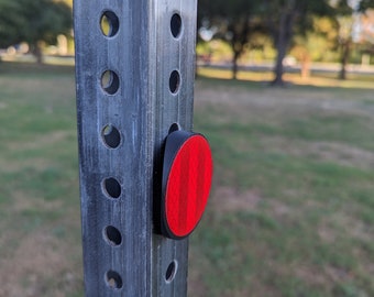 Reflector 3d printed geocache with log - ready to be hidden!