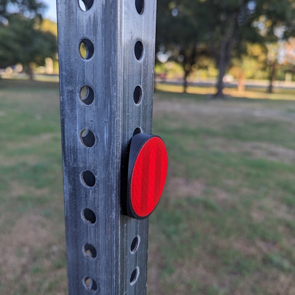 Reflector 3d printed geocache with log - ready to be hidden!