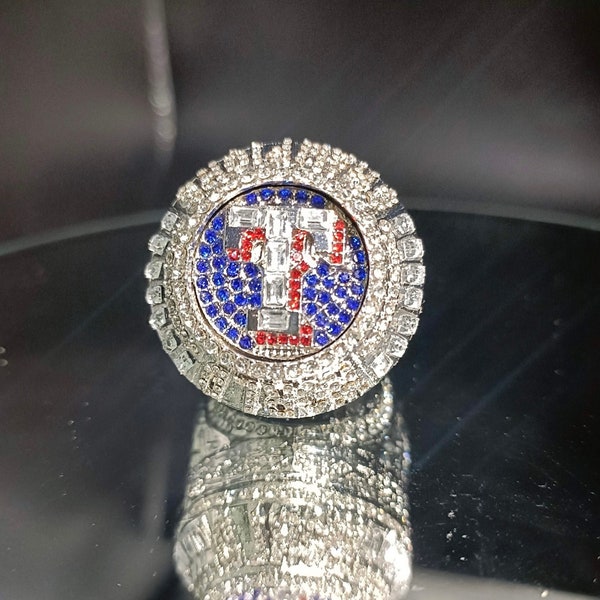 Replika-Ring der Texas Rangers World Series Championship 2023