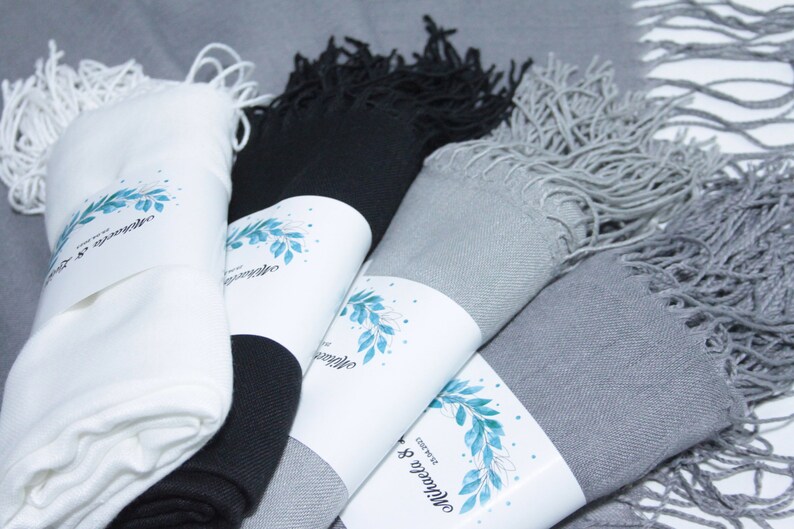 Pashmina Shawl Bulk Wedding Favors for Guests in Bulk Bridal Etsy