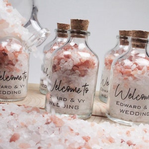 Wedding Gift, Natural Bath Salt, Wedding Favors For Guests, Bulk Wedding Favors, Bath Salt, Natural Refreshing Bath Salt,Bridal Shower Gifts
