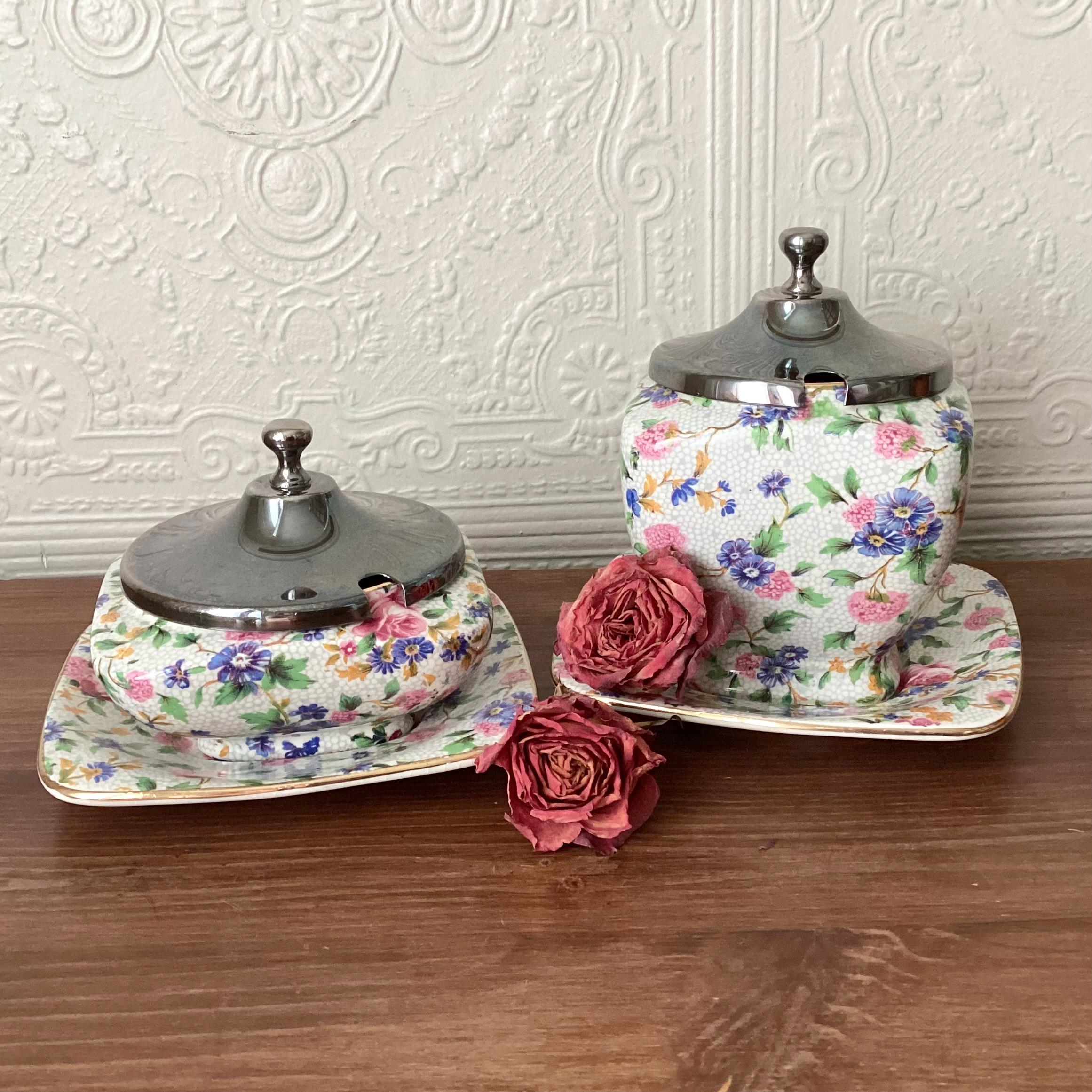 Royal Winton Old Cottage Chintz - Etsy
