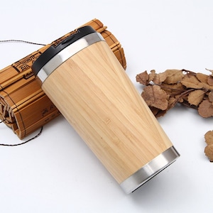 Wooden Bamboo Tumblers Cups