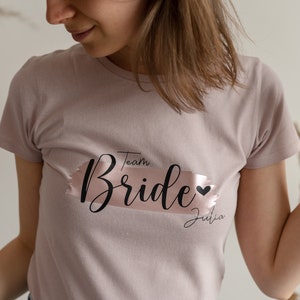 JGA T-shirts | Personalized hen party t-shirts | Custom bachelorette party gifts | Bride and Bridesmaid t-shirts | Bride's team