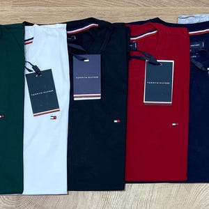 Men's Tommy Hilfiger Short Sleeve Crew Neck T-shirt S/M/L/XL/XXL