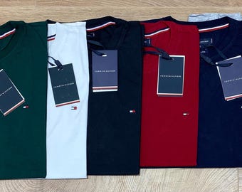 Men's Tommy Hilfiger Short Sleeve Crew Neck T-shirt S/M/L/XL/XXL
