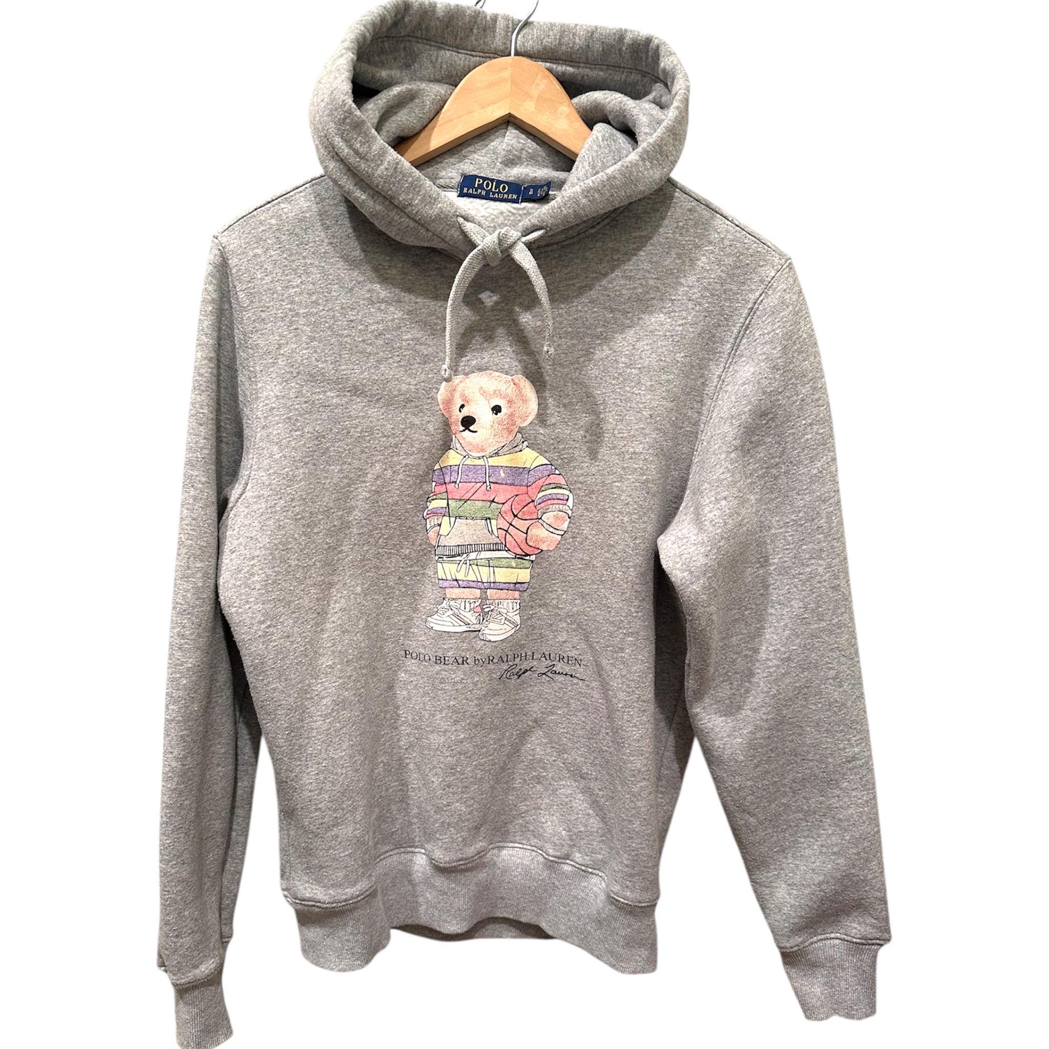 Ralph Lauren Grey Hoodie - Etsy