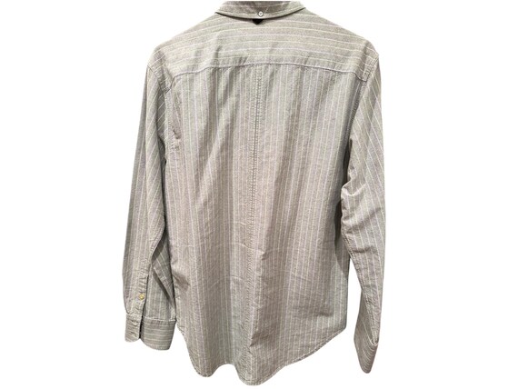 Rag and Bone Striped Long Sleeve Button Size L - image 5