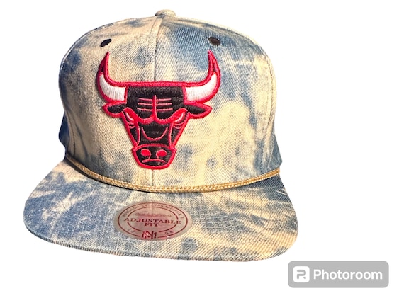 Casquette Snapback Mitchell & Ness Nashville SC En Denim Tie-dye Lavage Acide - Occasion Très Bon état