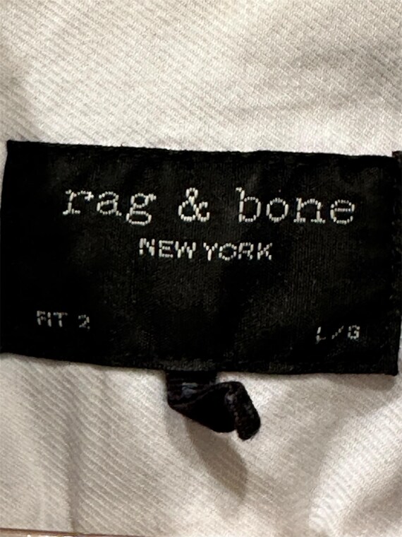 Rag and Bone Striped Long Sleeve Button Size L - image 2