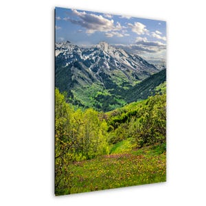Rocky Mountain Landscape Photography Print: Wasatch Autumn Art