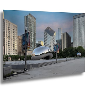 Chicago Bean Photography Print: Urban Landmark Art
