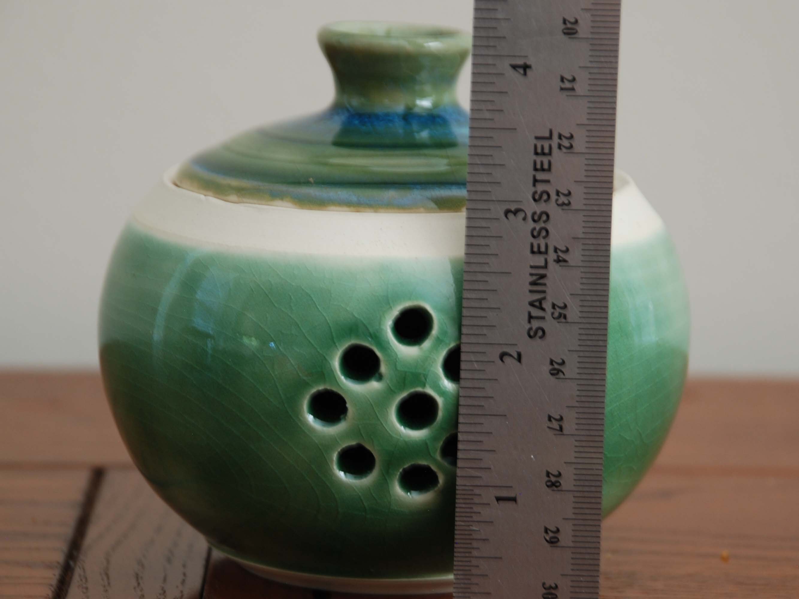 Handmade Ceramic Garlic Jar Home Decor Item Housewarming Etsy