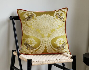 Art Pattern Throw Pillow Cover Elegant Style Decorative Square Pillowcase Pillowcase Wedding Gift Home Decor