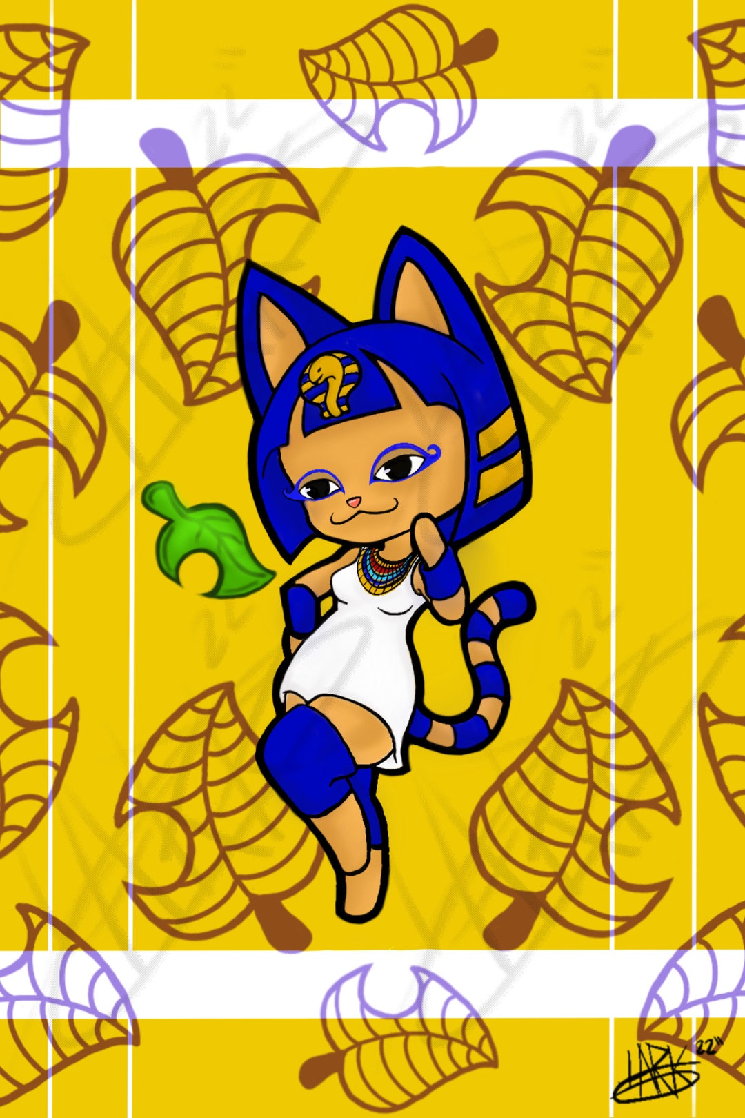 ACNH Villager Ankha Etsy
