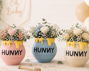 Winnie de Pooh honingpot als tafeldecoratie, Winnie de Pooh babyshowerdecoratie, honingpot als tafeldecoratie, Winnie de Pooh feesttafeldecoratie