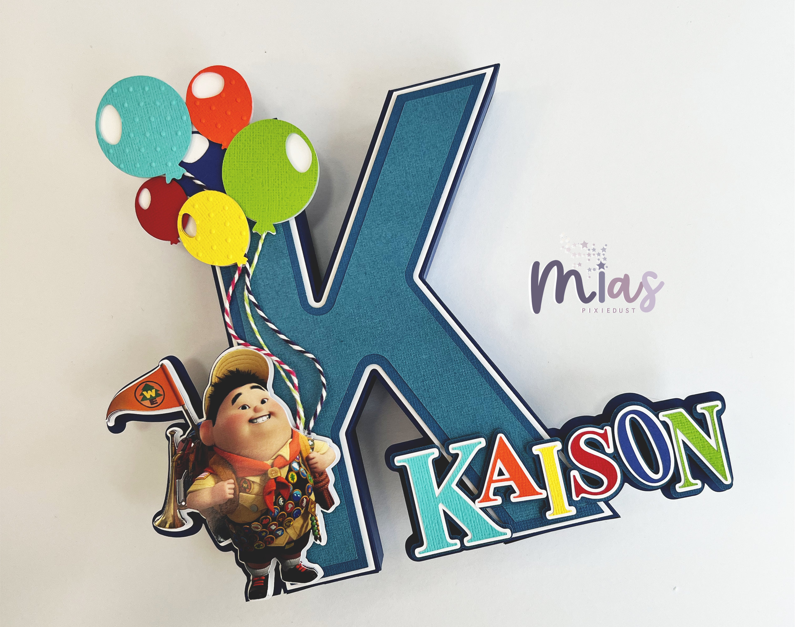 3D Letter UP Themed Party Decoration up Birthday Decor up the Movie