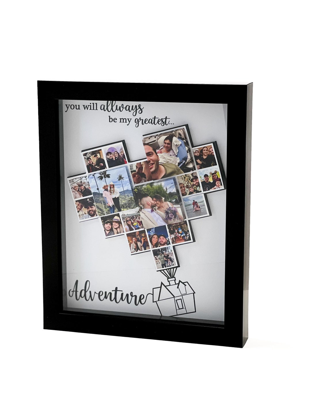 Cornice Per Foto 'You Are My Penguin' – Regalo Romantico Per Coppie, Fidanzato/a, Marito/Moglie – Legno, 20x25 Cm