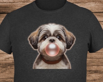 Funny Shih Tzu Shirt, Silly Dog Shirt, Shih Tzu Mom Hoodie Gift, I Love Dogs T-Shirt, Funny Puppy Shirt, New Dog Mom, Dog Person Tee