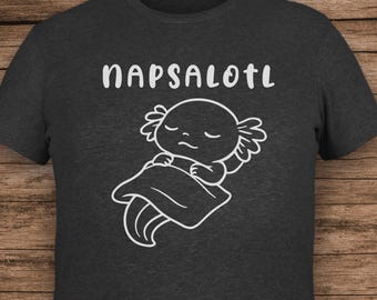 Funny Axolotl Shirt, Cute Axolotl T-Shirt, Axolotl Lover Gift, Animal Lover Shirt, Axolotl Questions, Salamander Shirt, Snaxolotl Readsolotl
