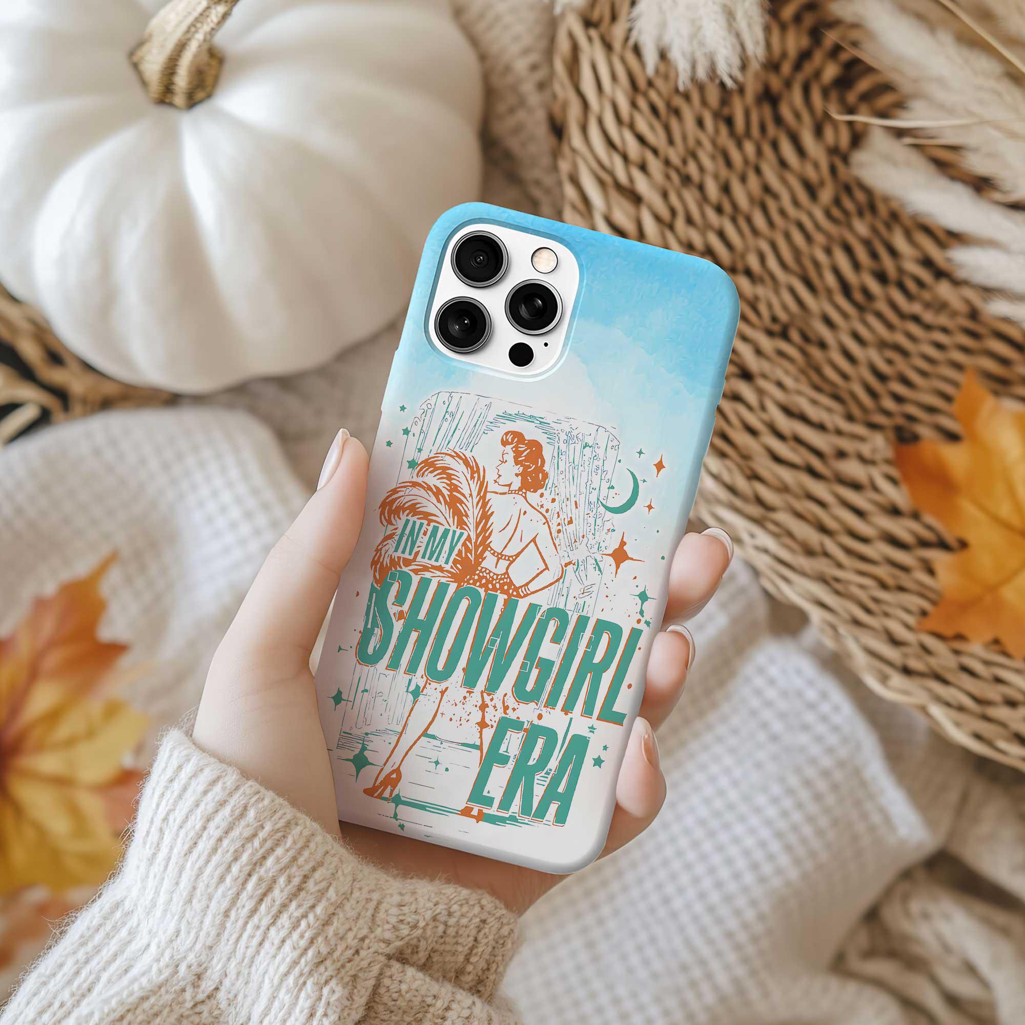 Discover Showgirl Era Tough Phone Case for iPhone, Music Fan Gift