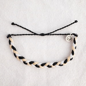 Pura Vida Style, Surfer Bracelet, Braided Bracelet, Cord Bracelet, Adjustable Bracelet, Waterproof, Handmade