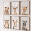 Safari Nursery Prints Set of 3 - Jungle Baby Animal Prints Safari ...