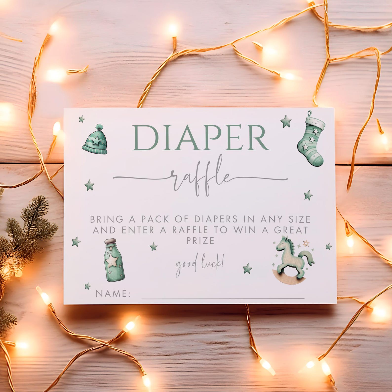 Cold Chisel Raffle Tickets Baby It's Cold Outside Baby Shower Diaper Raffle Sign and Raffle Ticket ...
