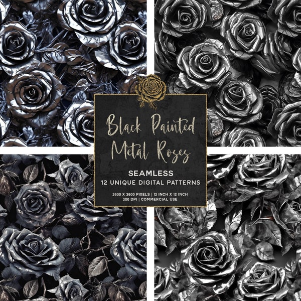 Metal Rose Pattern - Etsy