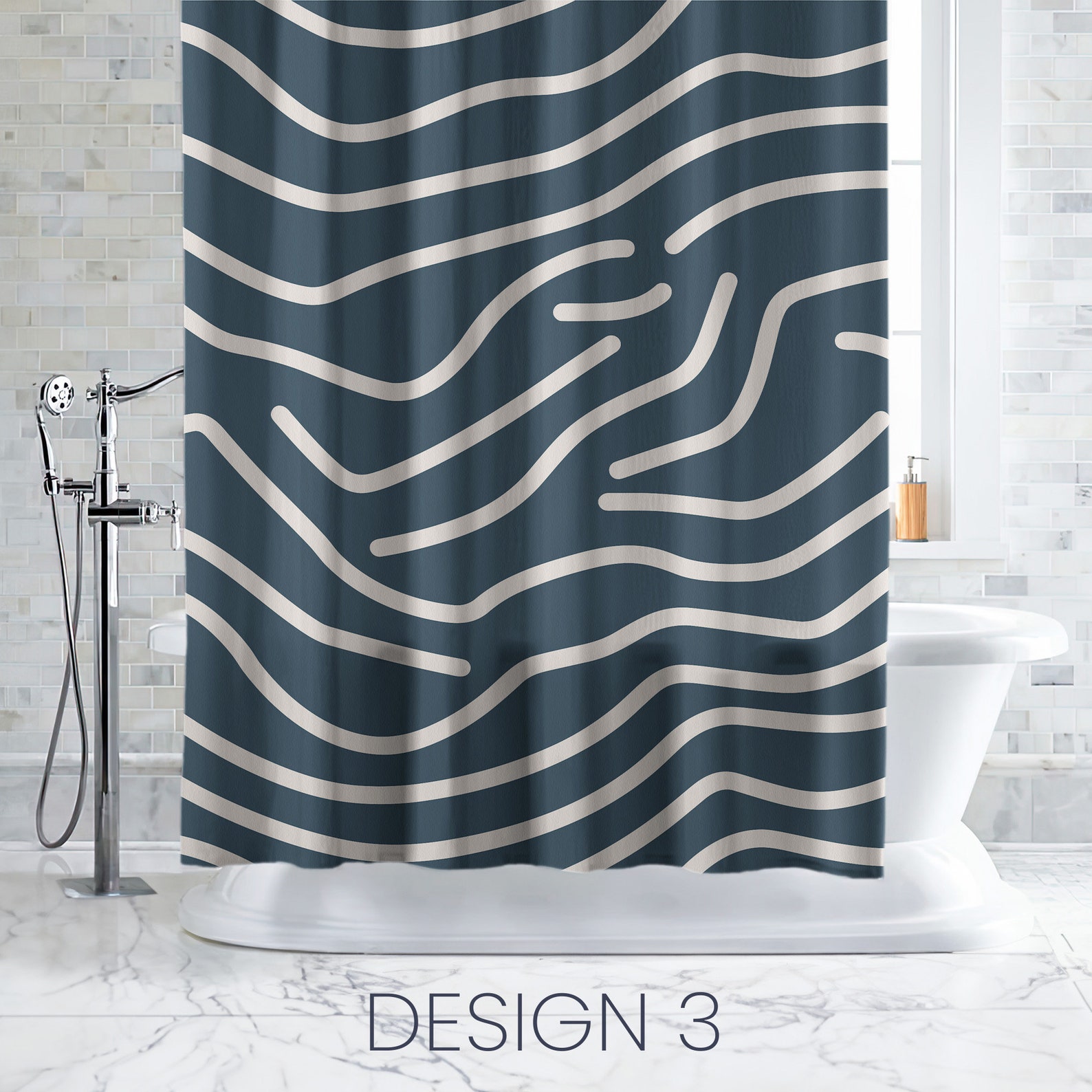 Boho Shower Curtain Modern Farm House Bath Drapes Home Decor - Etsy