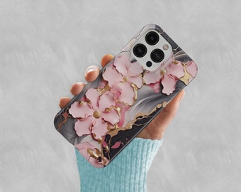 Cherry blossom phone case, pink, cute iphone case,iphone case,14 13 12 11 pro max,iphone xs,xs max,xr,7 8 X,samsung galaxy s22,s21,ultra