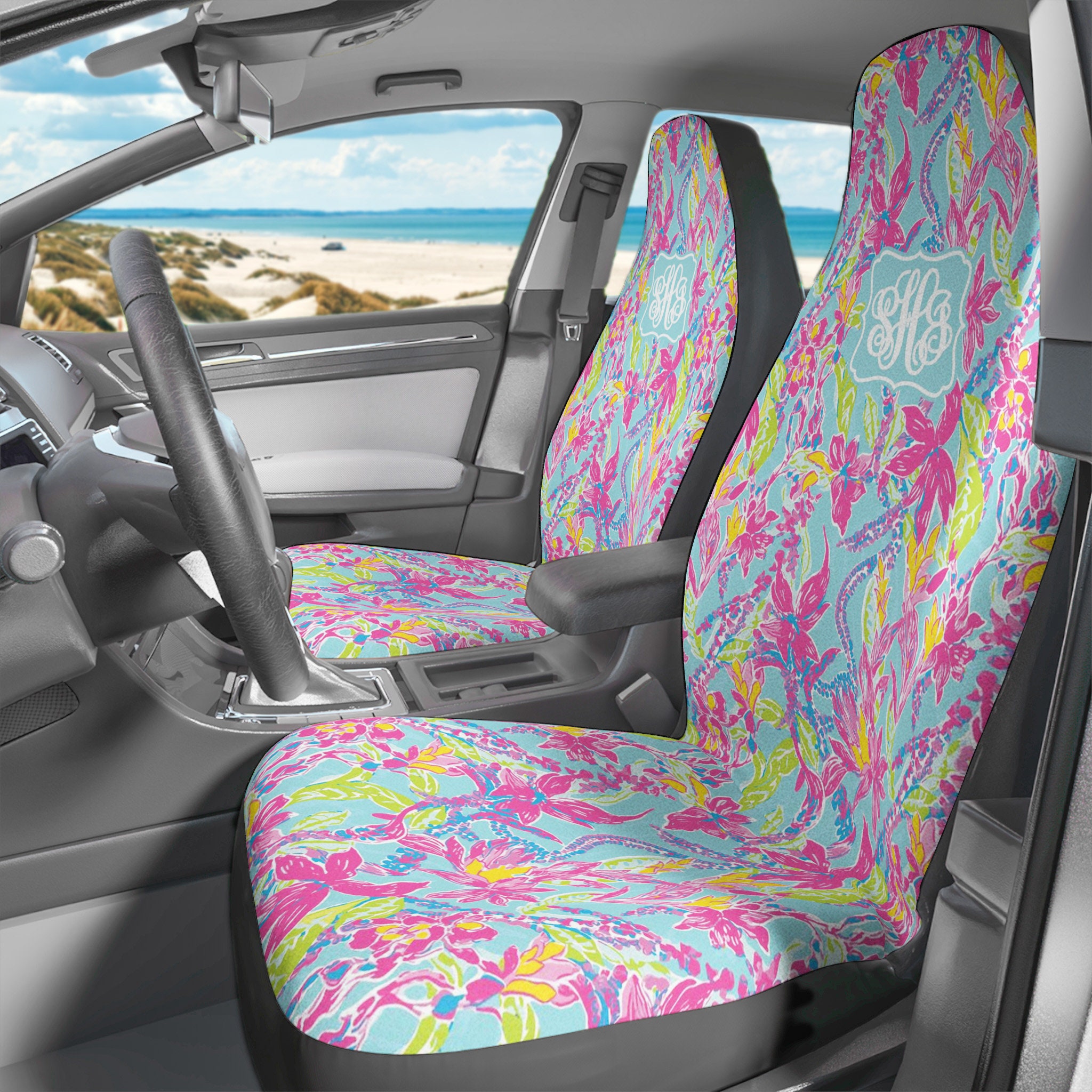 Custom Car Seat Covers - Set of Two, Design & Preview Online