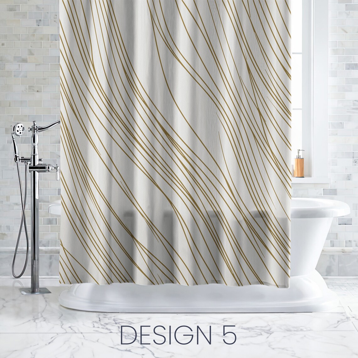 Boho Shower Curtain Modern Farm House Bath Drapes Home Decor - Etsy