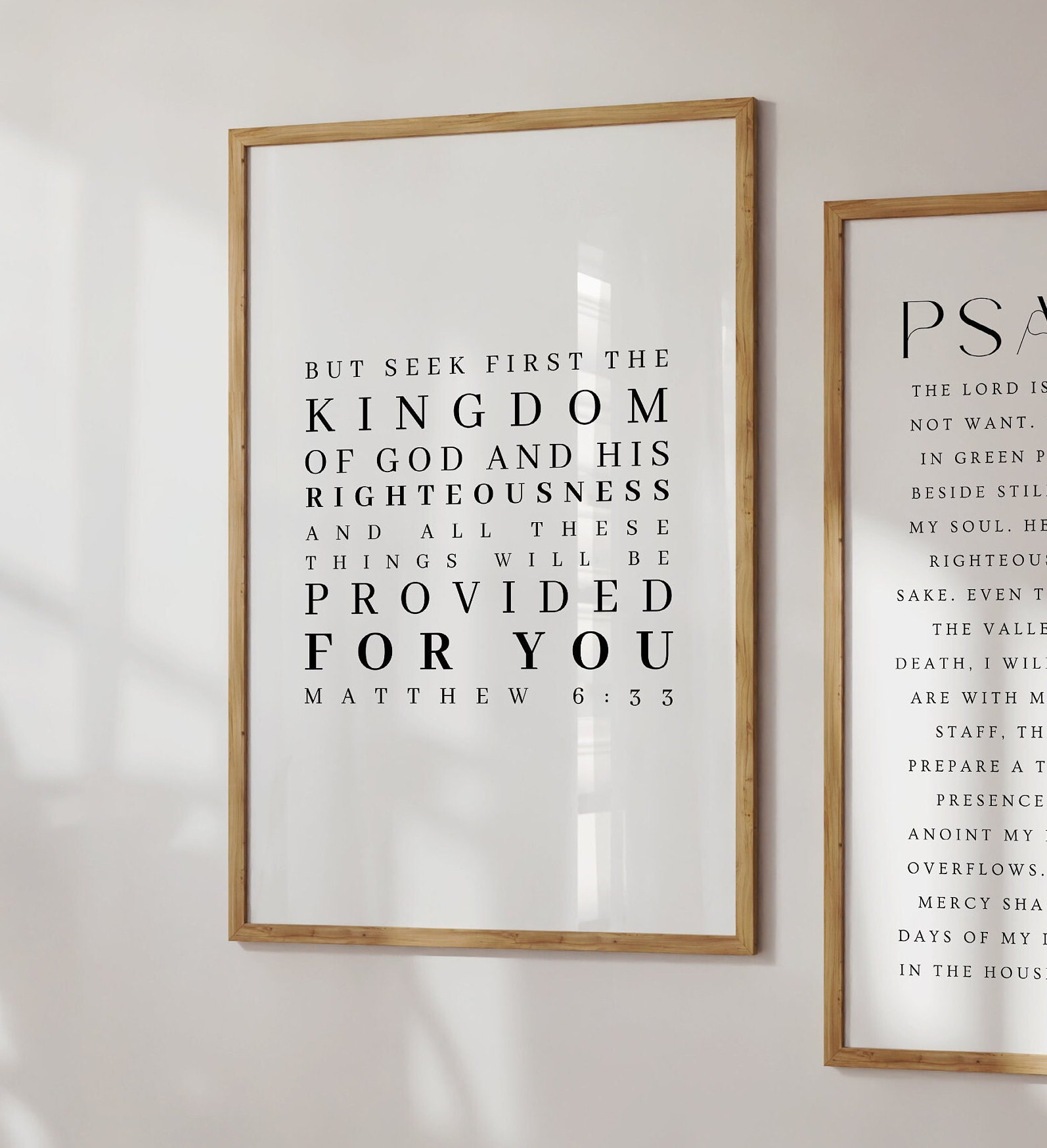 Matthew 6:33, but Seek First the Kingdom of God, Bible Verse Printable ...