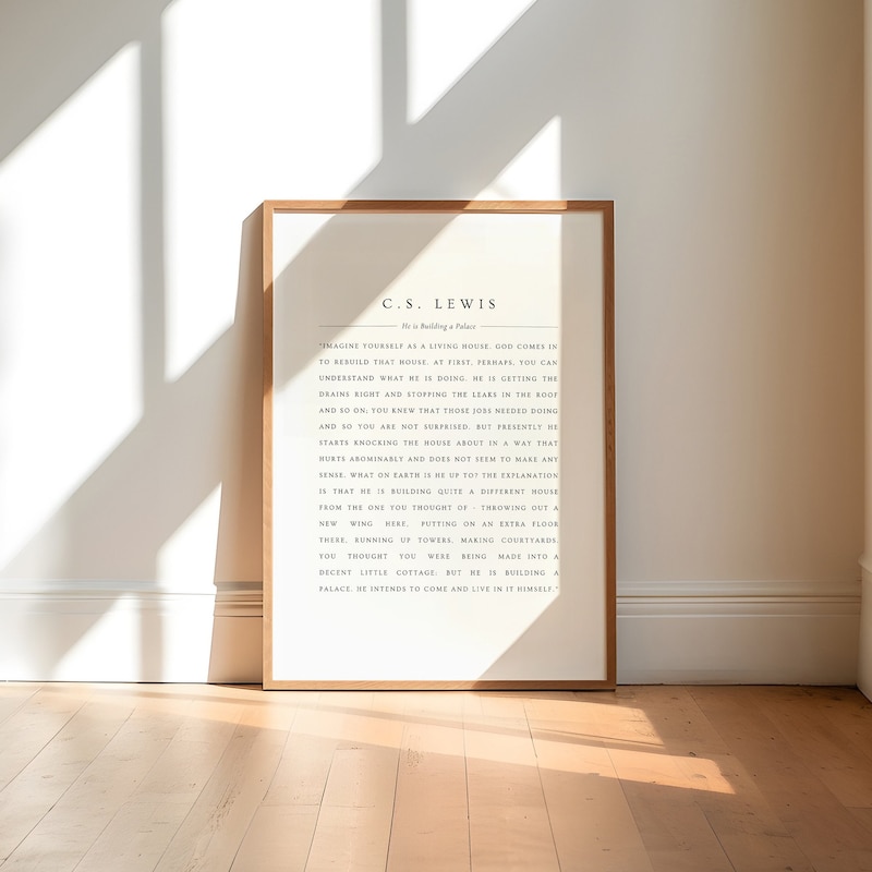 Cs Lewis Quote - Etsy