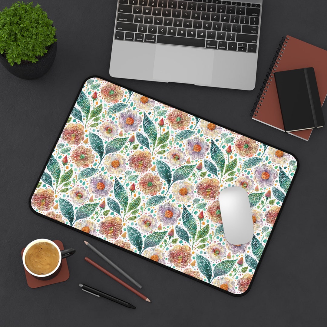 Cottage Core Computer Mouse Cottage Core Desk Mat Mouse Pad, Desk Organization, Office Decor ...