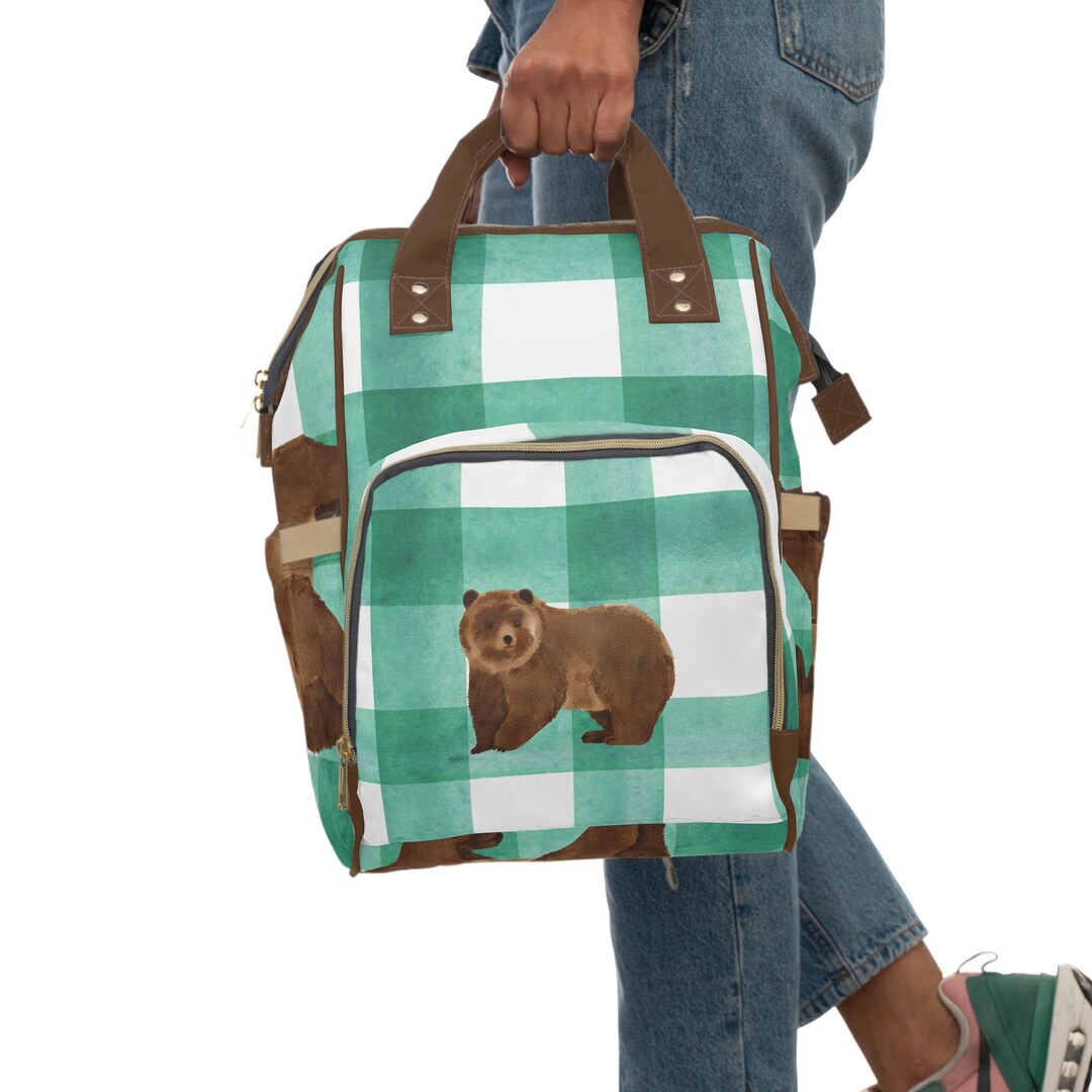Farm Animal Diaper Backpack - Personalizable & Waterproof Baby Bag For Moms & Dads - View #2