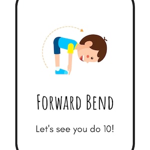 Body Break / Movement Card Set (25 cards, printable digital download bundle)
