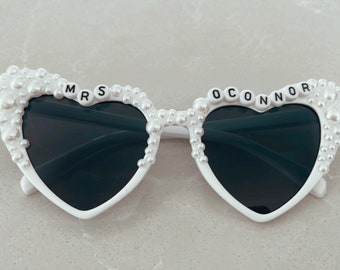 Future Mrs or Customized Sunglasses (Bachelorette Weekend, Bridal Shower & More)