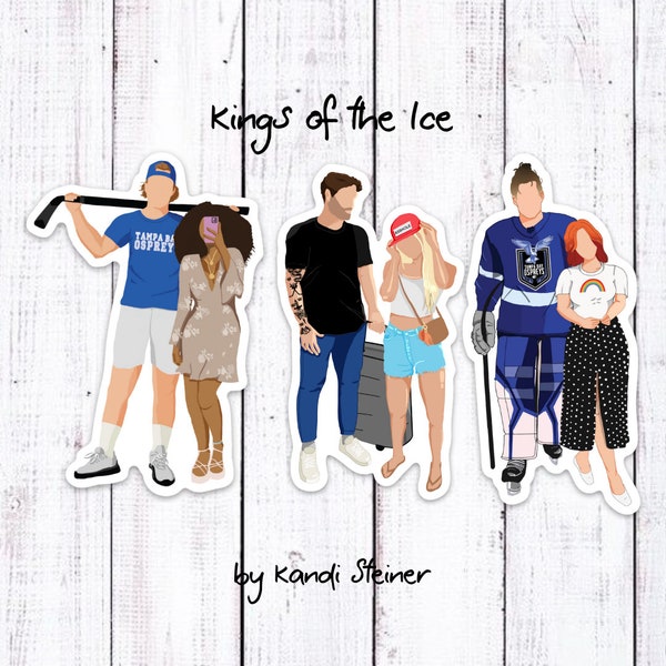 Kings of the Ice | Licensed Kandi Steiner stickers | Meet Your Match, Watch Your Mouth, Learn Your Lesson