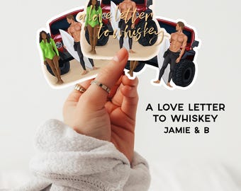 A Love Letter to Whiskey Sticker | Kandi Steiner