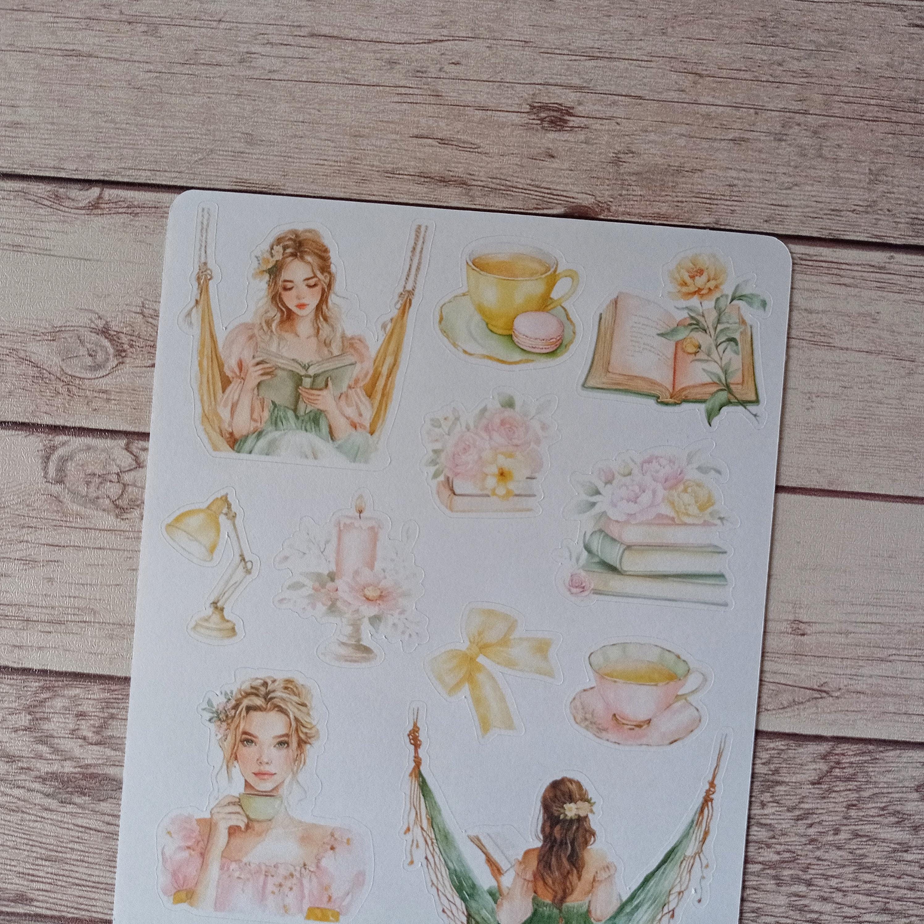 Sticker Sheet - Spring Planner | Planner Stickers, Bujo Stickers ...