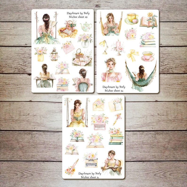 Sticker Sheet - Spring Planner | Planner Stickers, Bujo Stickers ...