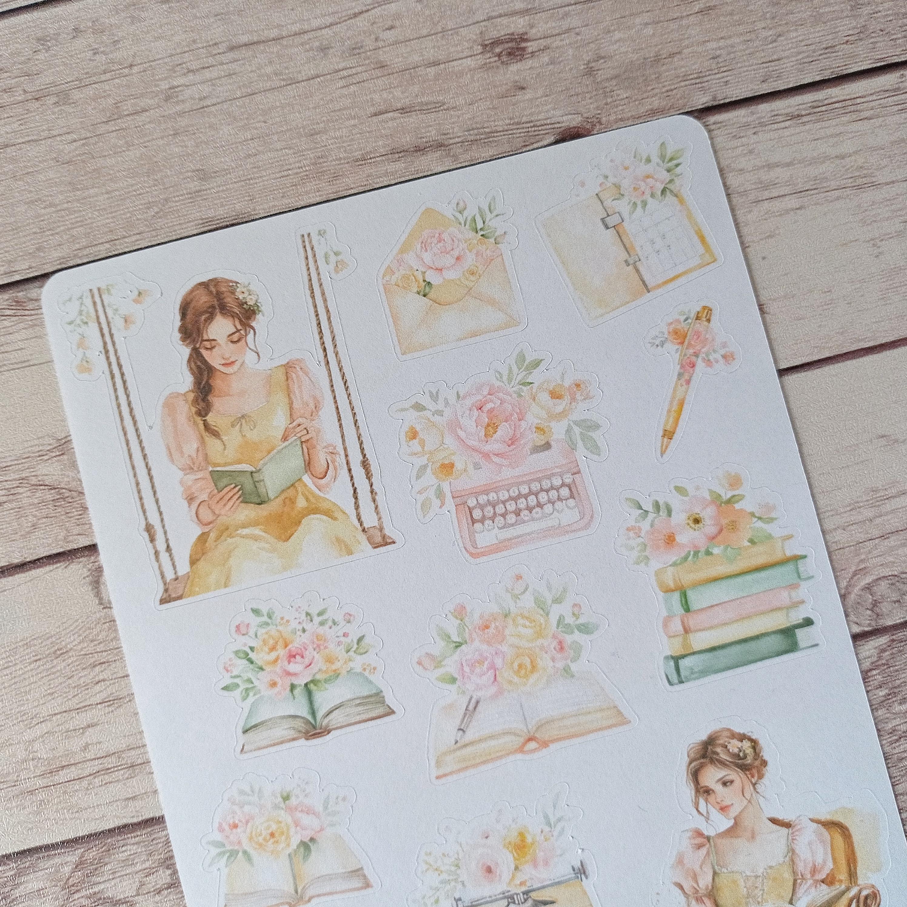 Sticker Sheet - Spring Planner | Planner Stickers, Bujo Stickers ...