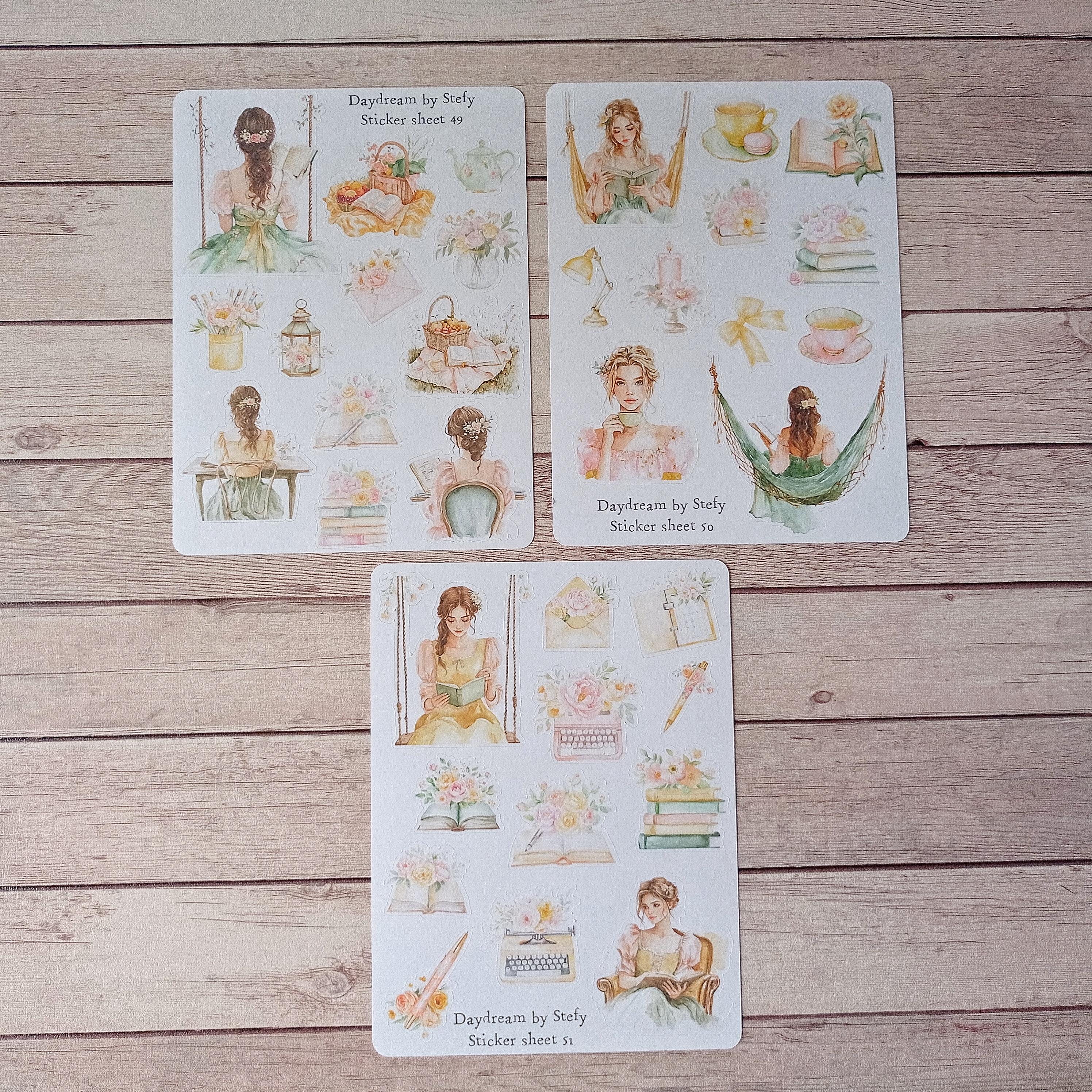 Sticker Sheet - Spring Planner | Planner Stickers, Bujo Stickers ...
